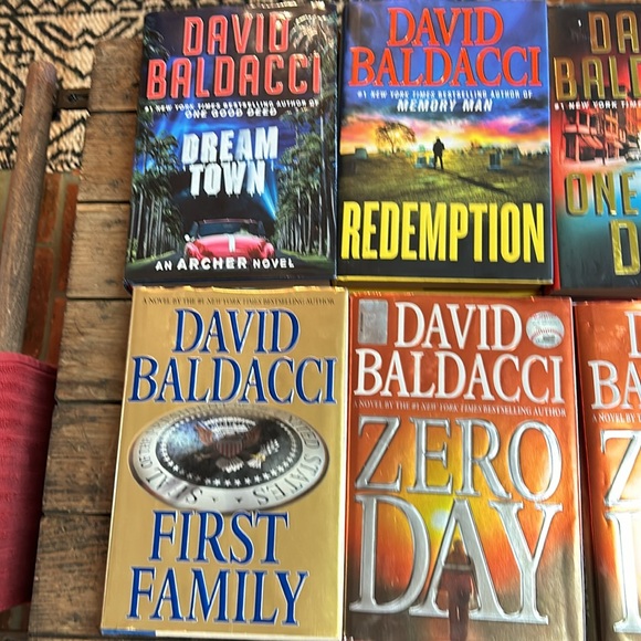 3 Hardcover David Baldacci Books - Picture 2 of 3